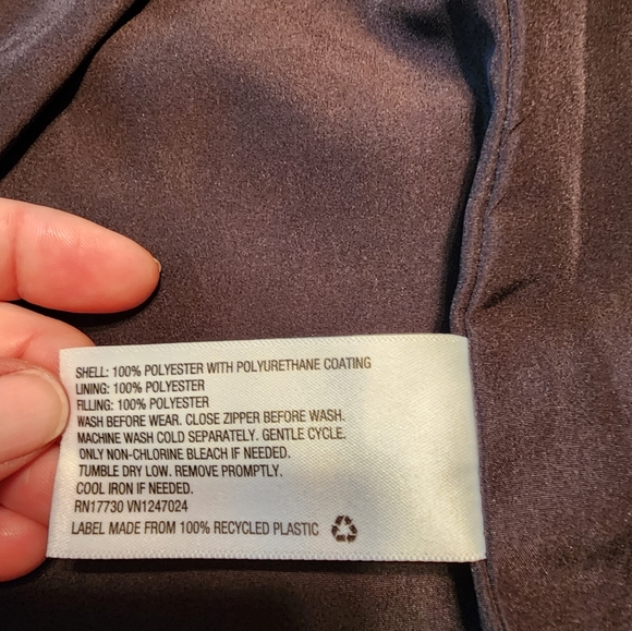 Girls Art Class "Leather" Coat, Size Medium - Picture 4 of 6